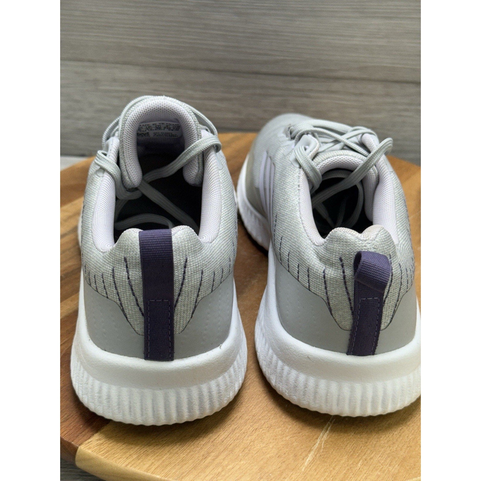 Adidas Tech Responce Bounce 2.0 Golf Shoes Thintech Cleats Gray Womens 5