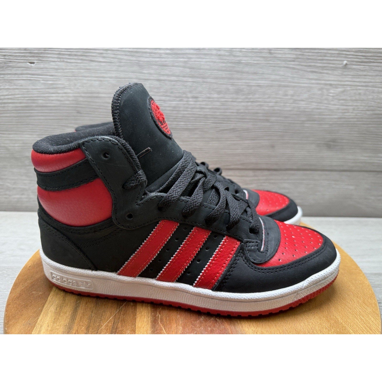 Adidas Top Ten RB Black Red 2022 FZ6024 Men’s Size 7
