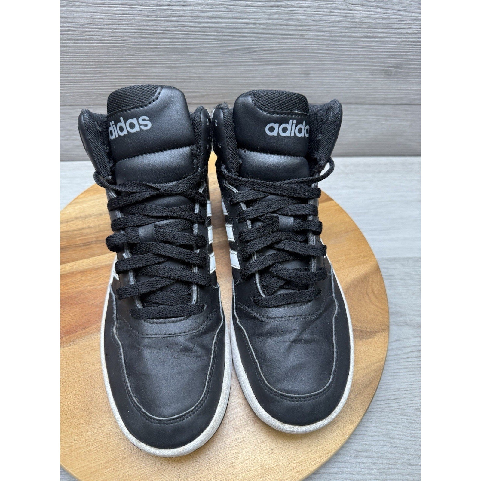 adidas men Hoops 3.0 Mid Classic Shoes, Size 6.5