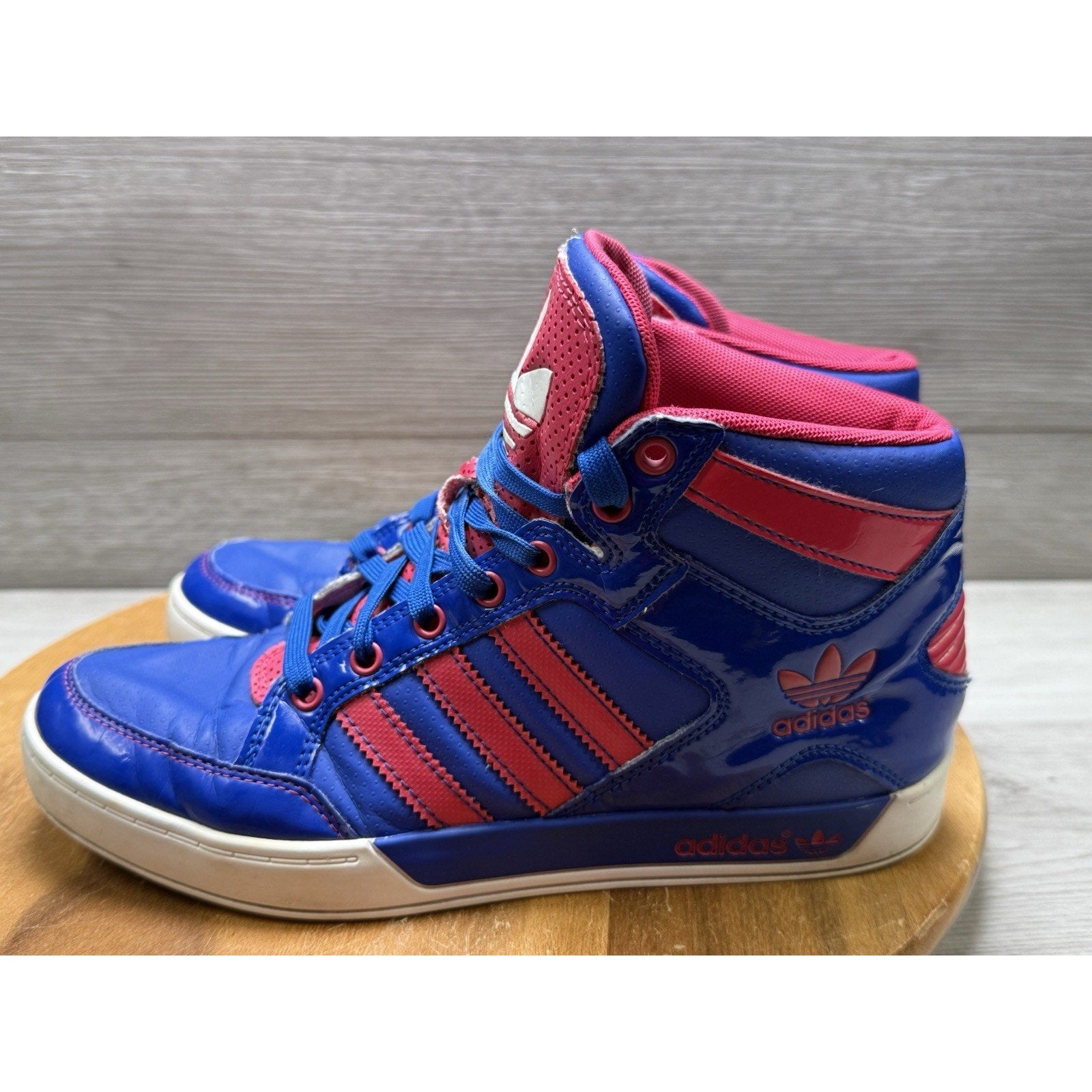 Adidas Court Attitude Sneakers 2013 Pink, Blue Women’s 7