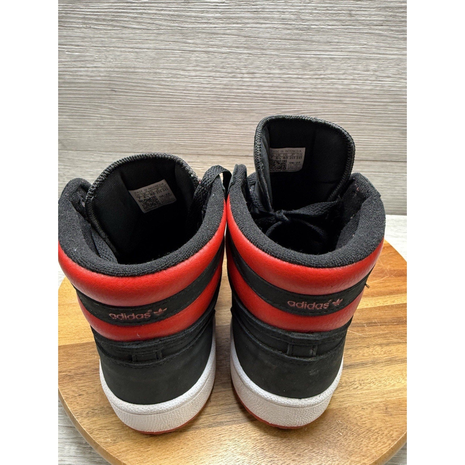 Adidas Top Ten RB Black Red 2022 FZ6024 Men’s Size 7