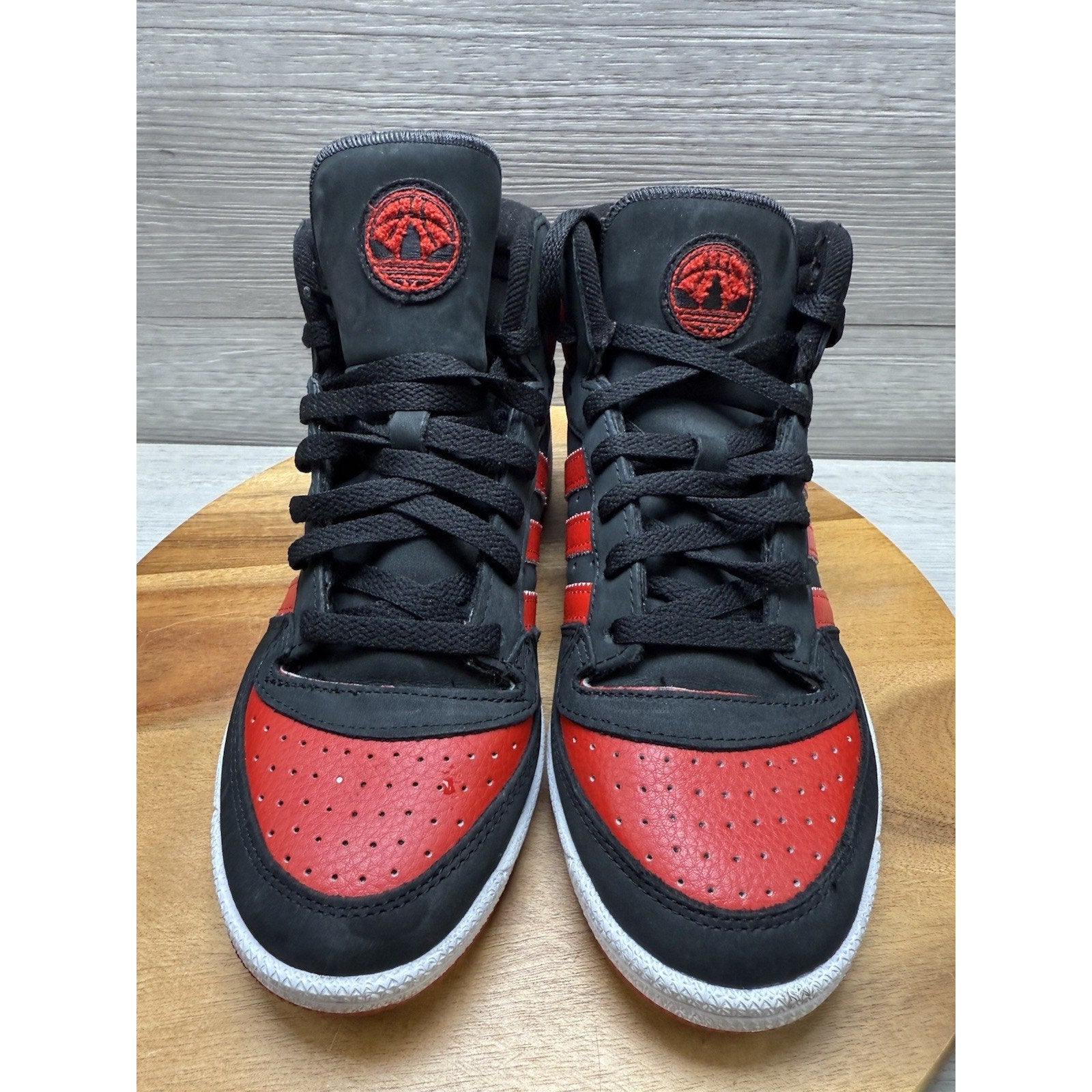 Adidas Top Ten RB Black Red 2022 FZ6024 Men’s Size 7