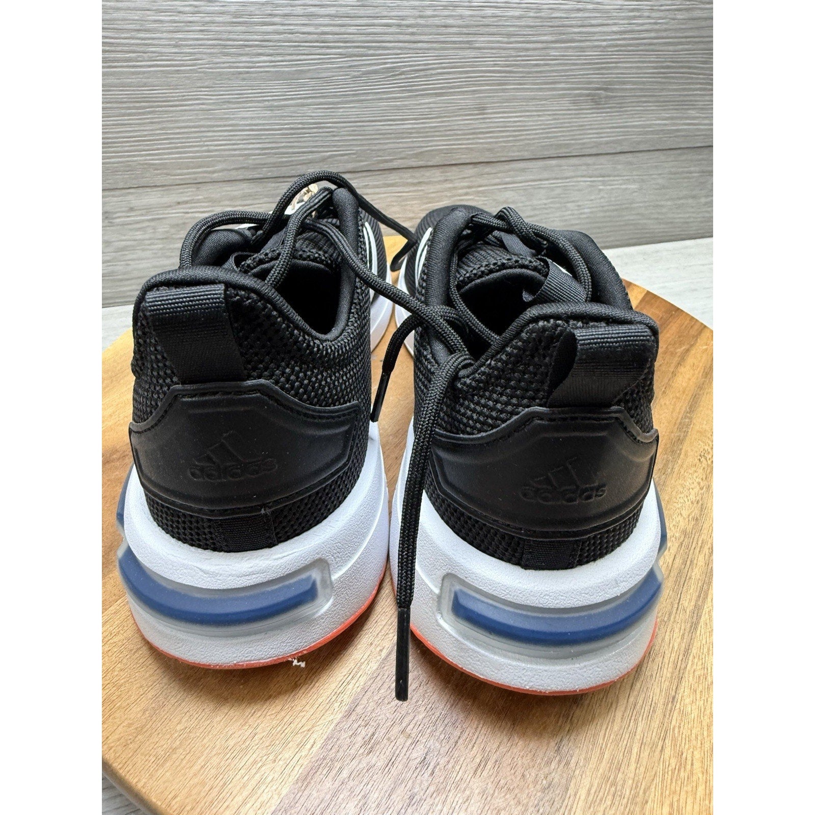 Adidas Racer TR23 Kids Shoes Sneakers Cloudfoam Black White Youth Size 5.5