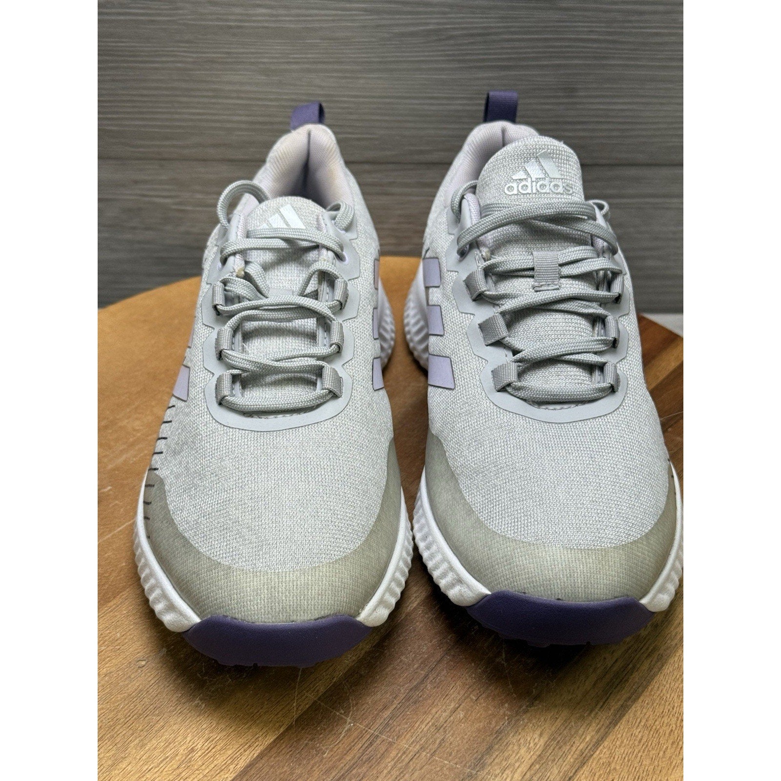 Adidas Tech Responce Bounce 2.0 Golf Shoes Thintech Cleats Gray Womens 5