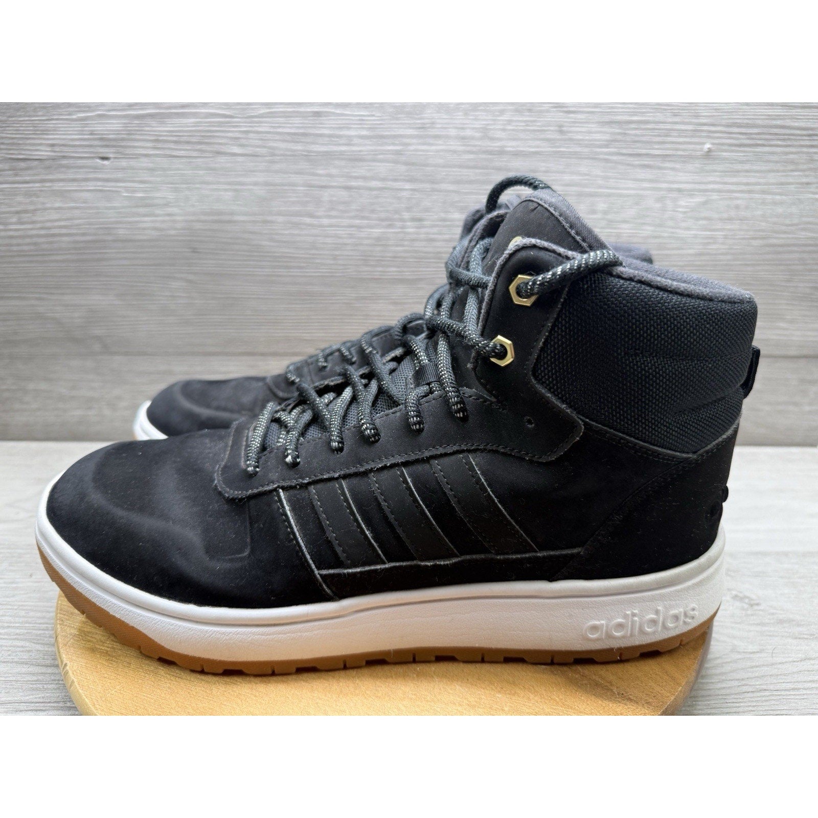 Adidas Frozetic Black Boots Mens 12 FW3234