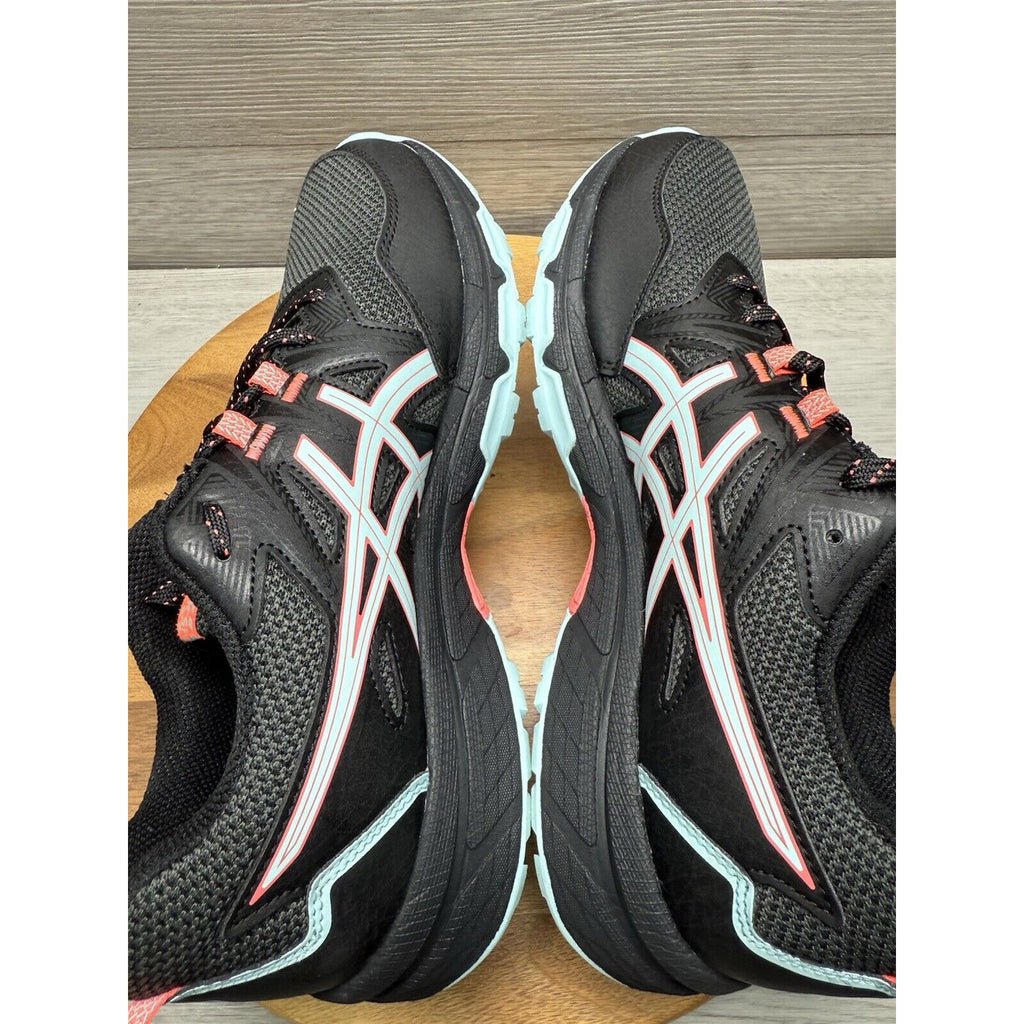 '- ASICS Gel Venture 8 Black Clear Blue Pink - Women’s Size 10