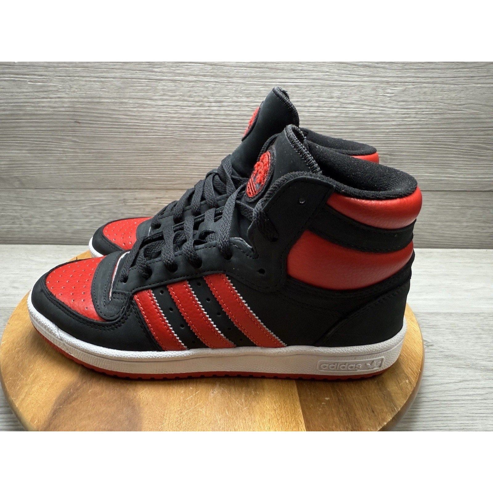 Adidas Top Ten RB Black Red 2022 FZ6024 Men’s Size 7
