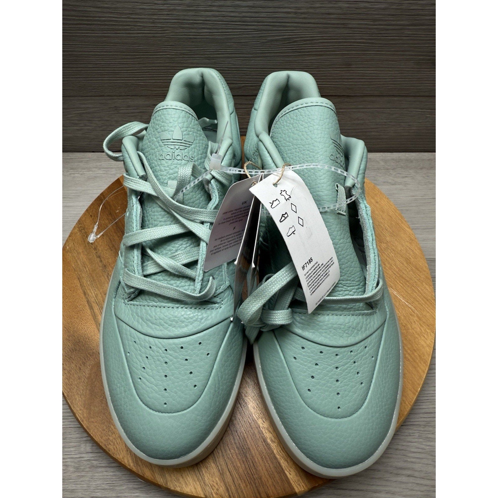 Adidas Rivalry Lux Low Sneakers Original Shoes Hazy Green/Cream Size 11