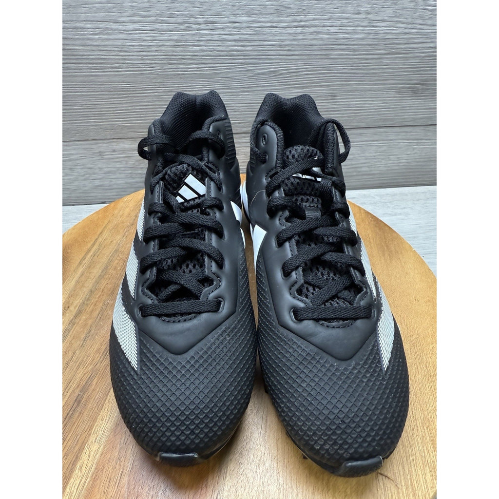 Adidas Adizero Impact.2 Spark Molded Football Cleats Black Snug Fit Shoe Youth 5