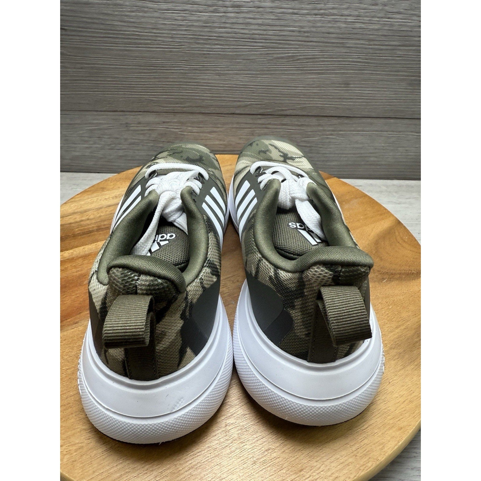 Adidas RUNFALCON 3 CLOUDFOAM Low Running Men's Sneakers Camo Youth 4