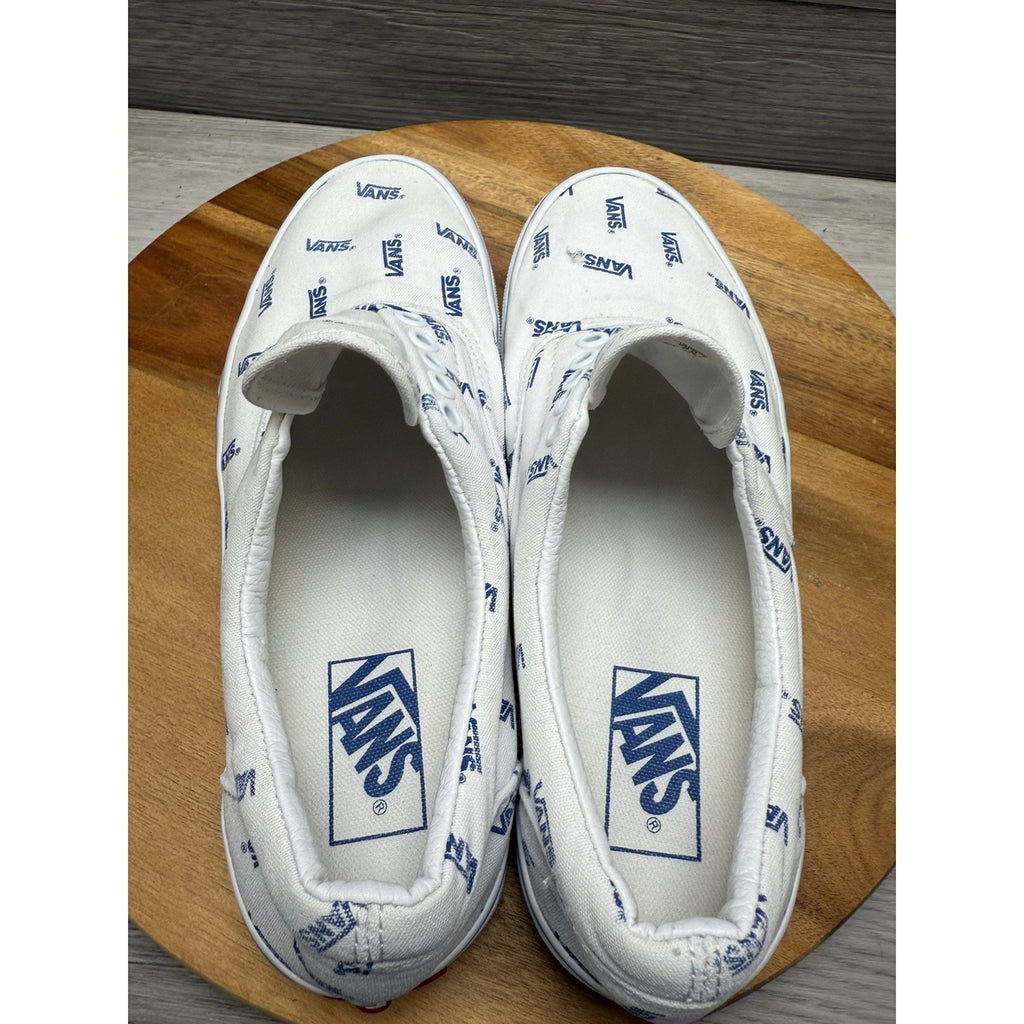 '- Vans Era 59, White/blue Women 8.5