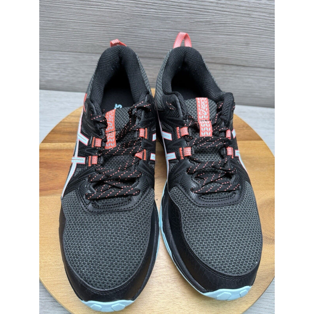 '- ASICS Gel Venture 8 Black Clear Blue Pink - Women’s Size 10