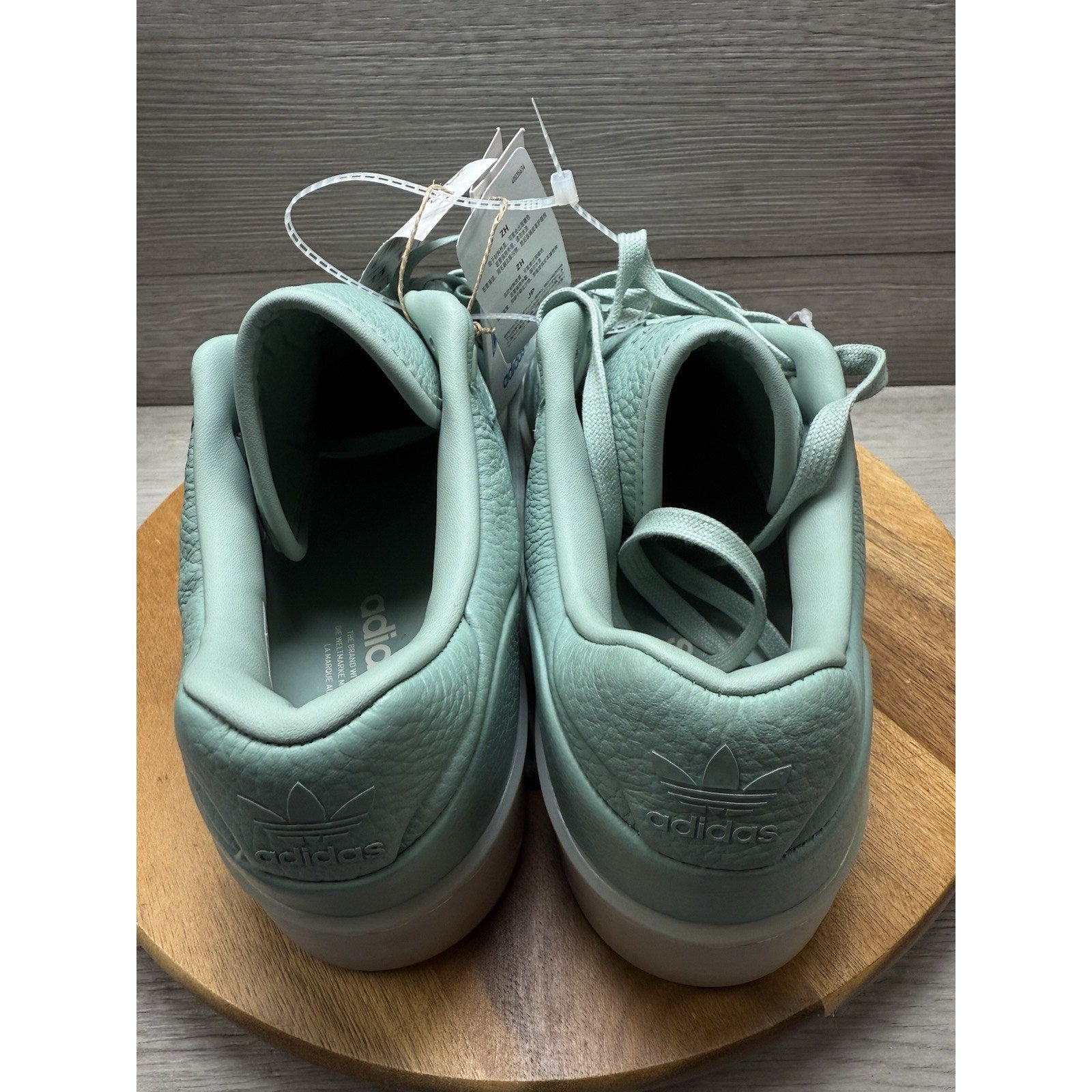 Adidas Rivalry Lux Low Sneakers Original Shoes Hazy Green/Cream Size 11