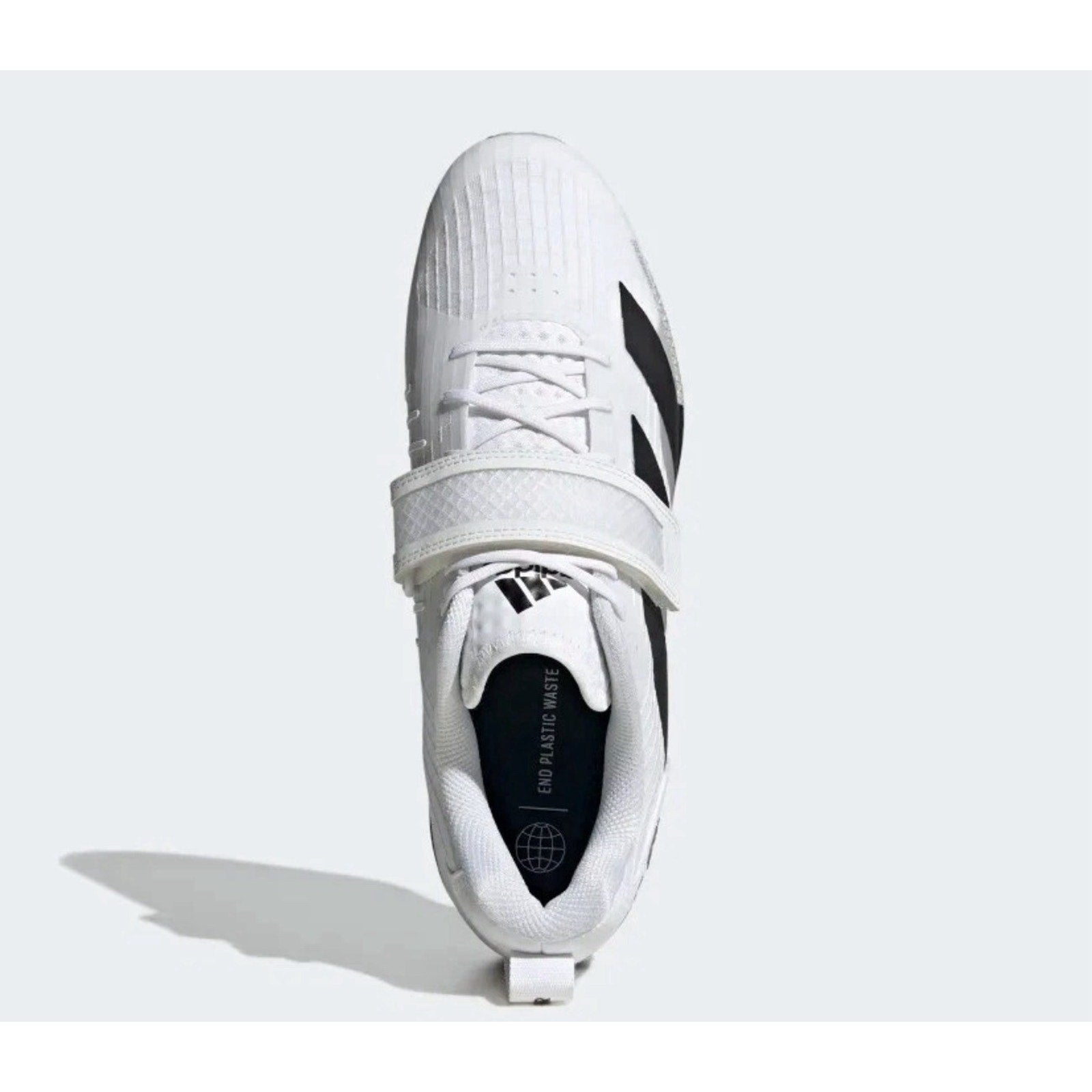 adidas Adipower III Weightlifting Shoes Powerlifting Gym Trainers White Men 9.5