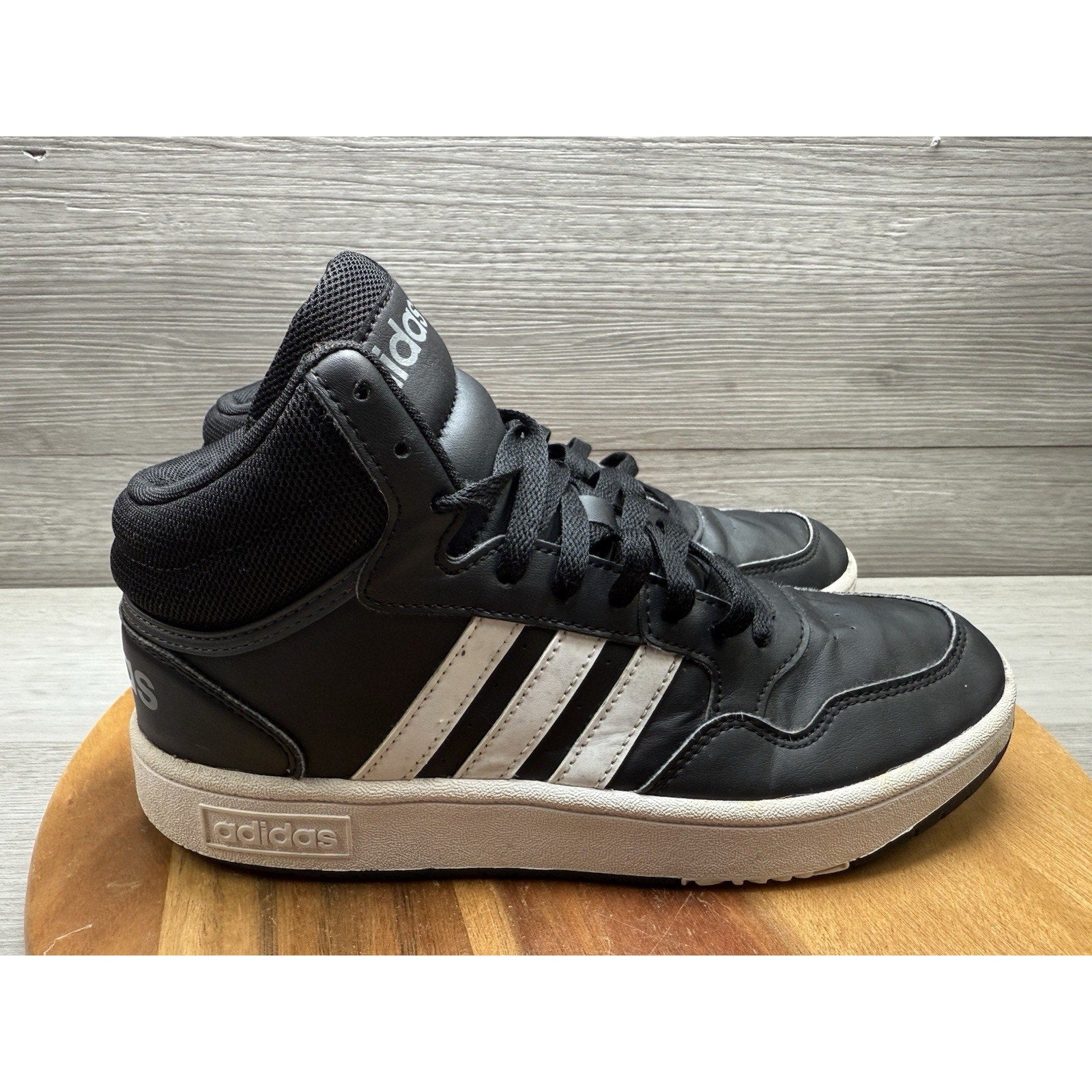 adidas men Hoops 3.0 Mid Classic Shoes, Size 6.5