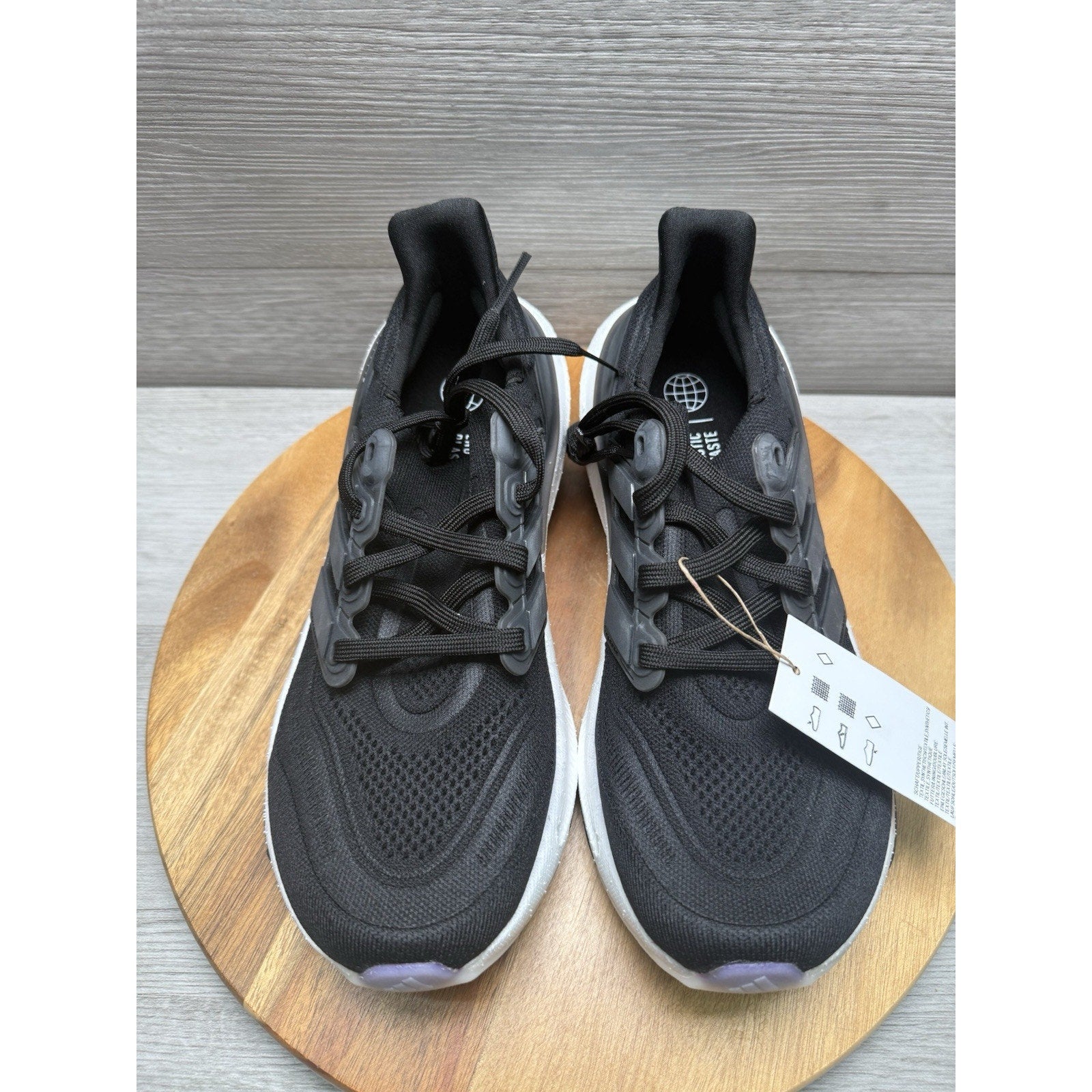 Adidas Ultraboost Light Running Slip On Lace Shoes GY9353 Women’s 9