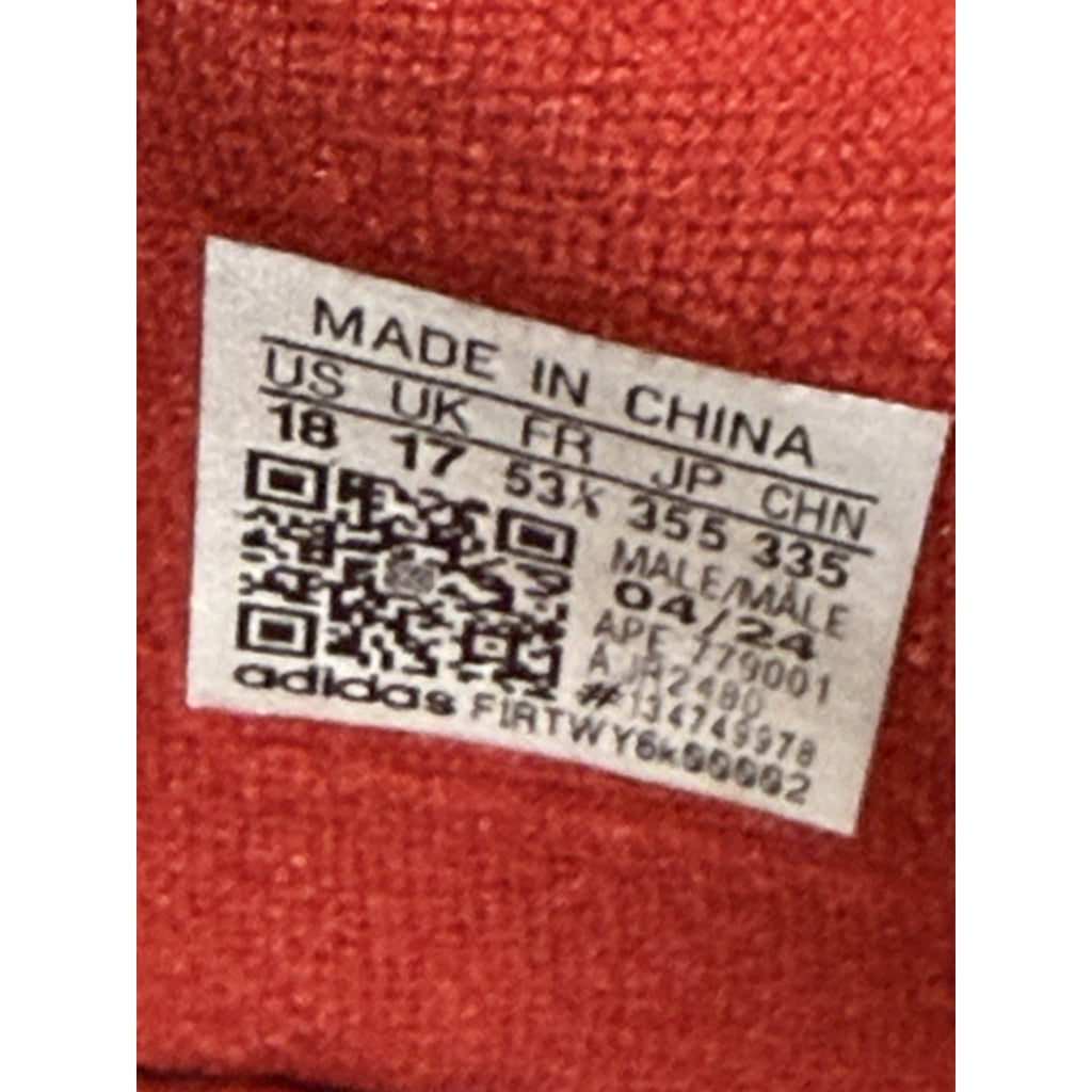 '- Adidas x Marvel Rivalry Low Deadpool Red Suede JR2480 Men's Shoe Size 18