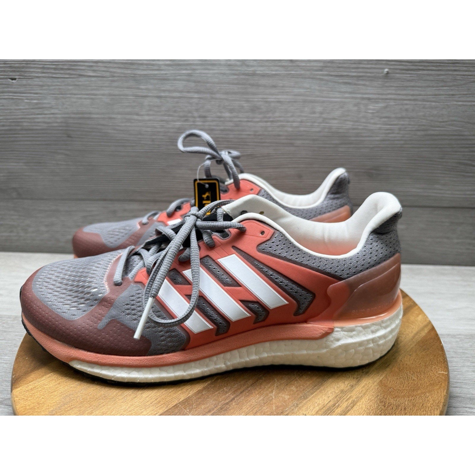 Adidas Supernova ST Boost Running Shoes Gray DB0911 Womens Size 9