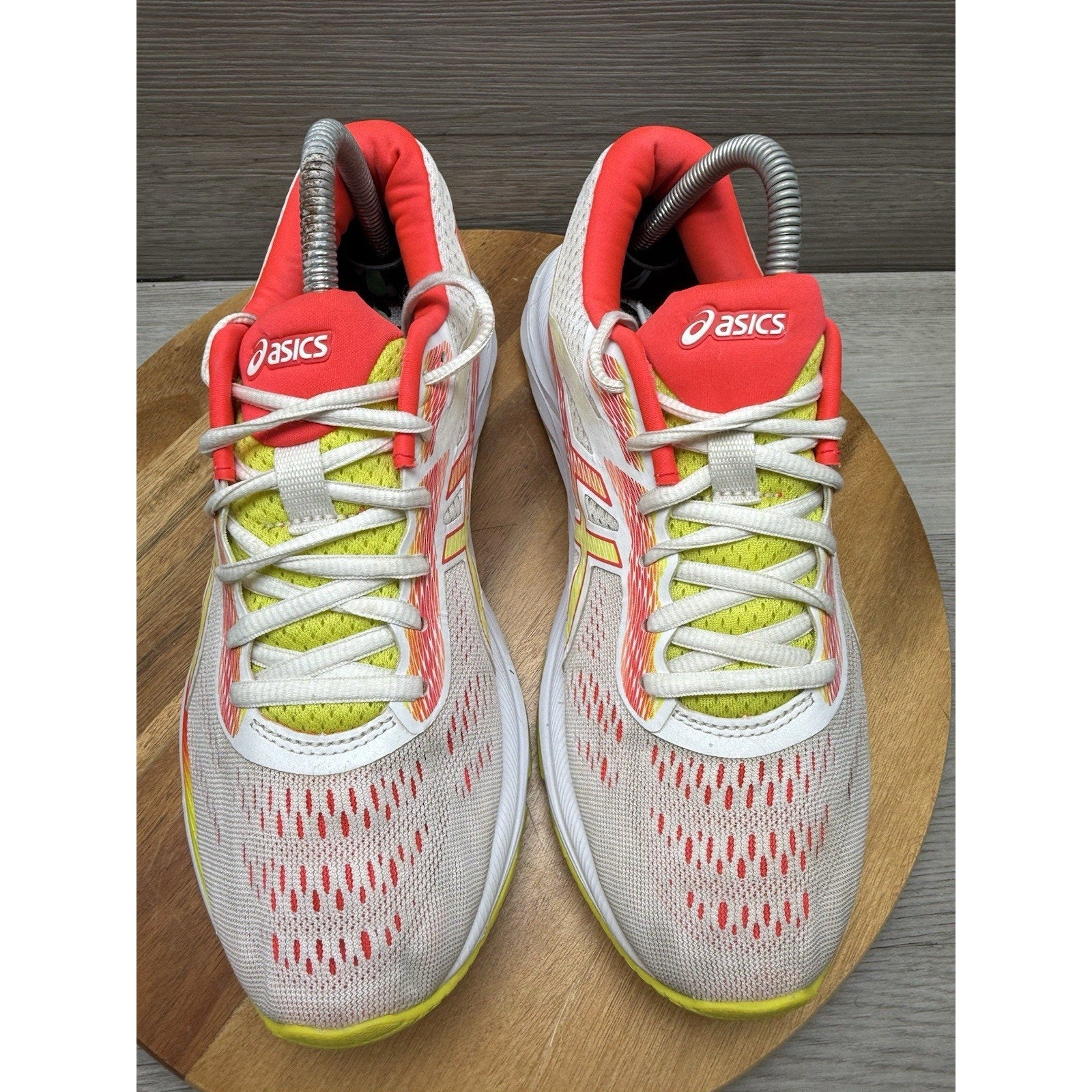 Aasics Women's Gel Excite 6 White/Pink Running Shoes 1012A150 Womens 8.5